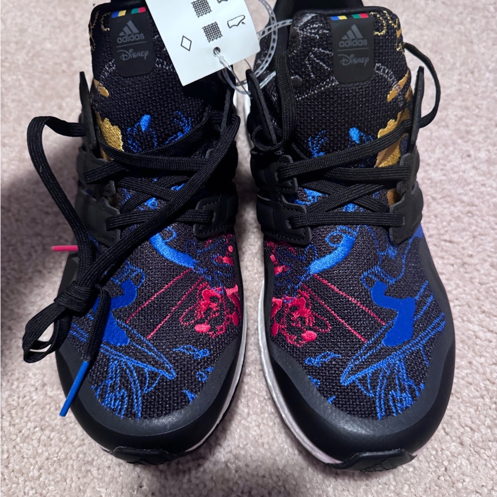 Adidas Ultraboost Disney Athletic Shoes - Black, Blue, Pink, Gold